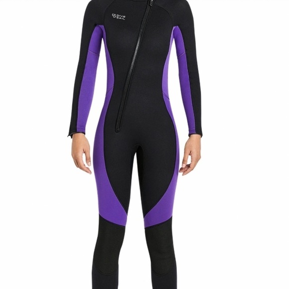 Women's Men's Wetsuit 3mm
Neoprene Front Zip Fulllength - Picture 1 of 10